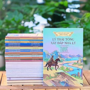 Combo 31 cuốn Lịch Sử Việt Nam Bằng Tranh - Bản Tiếng Việt, Tranh Màu, Bìa Mềm
