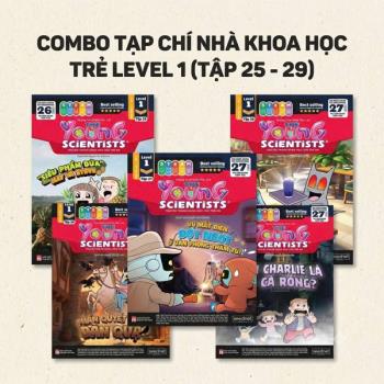 Tạp Chí Nhà Khoa Học Trẻ Level 1 - 2026 (Tập 25,26,27,28,29)