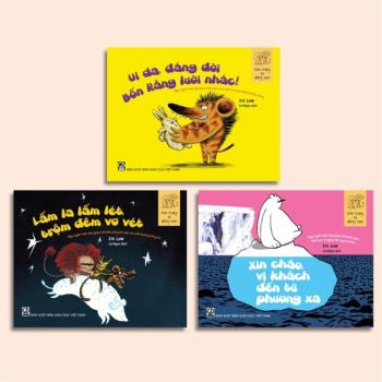 Combo Bốn răng và đồng bọn (3 cuốn: Xin chào - Lấm la lấm lét - Ui da, đáng đời)