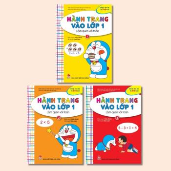 Combo Hành Trang Vào Lớp 1 - Làm Quen Với Toán (3 Cuốn)
