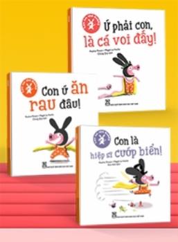 Combo Lợn tai thỏ Bobby (3 cuốn - ADCbooks - 210)