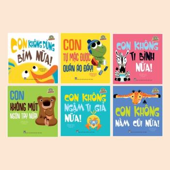 Combo Mẹ ơi, con đã lớn rồi! (6 cuốn)