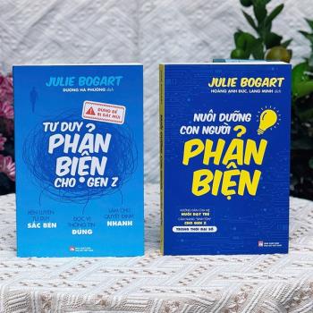 Combo Nuôi dưỡng con người phản biện + Tư duy phản biện cho gen z (2 cuốn)