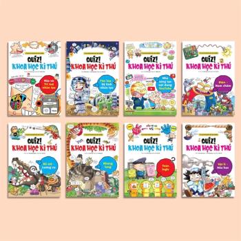 Combo Quiz! Khoa Học Kì Thú (8 cuốn)