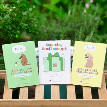 Combo Sách Của Tác Giả Liz Climo: Cuốn Sách Nhỏ Dành Cho Các Mẹ + Cuốn Sách Nhỏ Dành Cho Các Bố + Cuộc Sống Là Một Món Quà