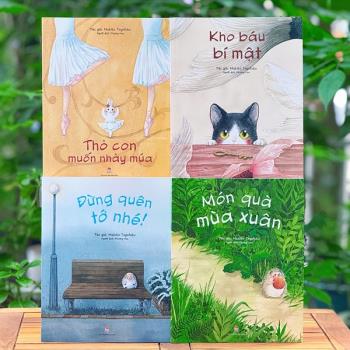 COMBO SÁCH EHON CỦA TÁC GIẢ MAKIKO TOYOFUKU (4 CUỐN)