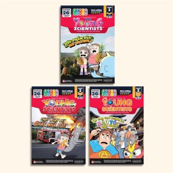 Combo Tạp Chí Nhà Khoa Học Trẻ - Số 25 - Level 1,2,3 [Đặt Trước - Dự Kiến Phát Hành Cuối Tháng 3/2026]