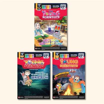 Combo Tạp Chí Nhà Khoa Học Trẻ - Số 26 - Level 1,2,3