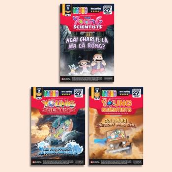 Combo Tạp Chí Nhà Khoa Học Trẻ - Số 29 - Level 1,2,3
