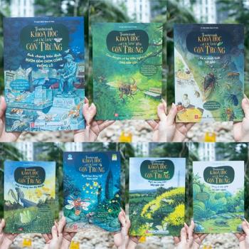 Combo Truyện tranh khoa học về các loài côn trùng (7 cuốn)