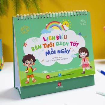 Lịch biểu rèn thói quen tốt mỗi ngày (Đinh Tị)