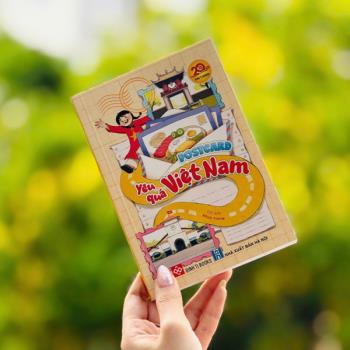 Sách Tô Màu - Postcard Yêu quá Việt Nam