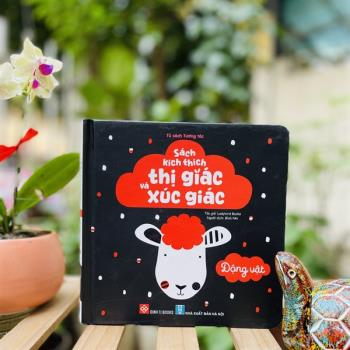 Sách kích thị giác và xúc giác - Động vật (Đinh Tị)