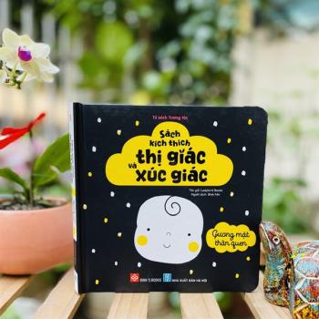 Sách kích thị giác và xúc giác - Gương mặt thân quen (Đinh Tị)