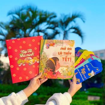 Set Mở Ra Là Thấy Tết Miền Nam (Sách + Quà Tặng)