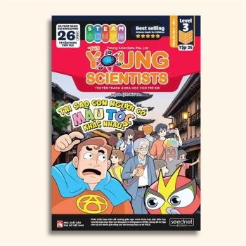 Tạp chí nhà khoa học trẻ - Số 25 - Level 3 [Đặt Trước - Dự Kiến Phát Hành Cuối Tháng 3/2026]