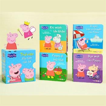 Thư viện đầu tiên của tớ - Hộp Peppa Pig