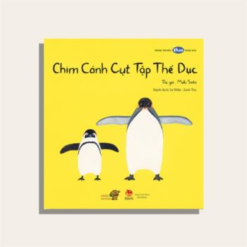 Tranh truyện Ehon Nhật Bản - Chim cánh cụt tập thể dục