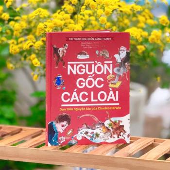 Tri thức kinh điển bằng tranh : Nguồn gốc các loài (Alphabooks)