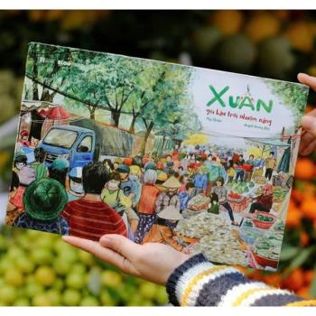 Xuân gọi bầu trời nhuộm nắng (Slowbooks)